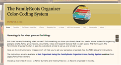 Desktop Screenshot of genrootsorganizer.com